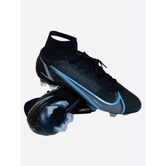Nike Mercurial Superfly 8 Elite FG Black Photo Blue CV0958-004 Mens Size 11.5 main image 6